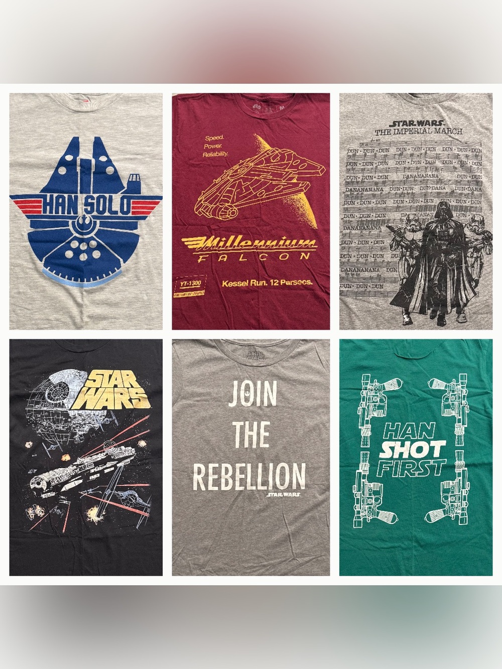 Star Wars T-Shirt Bundle